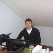 на работе