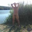 на природе