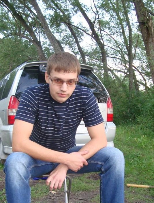на природе