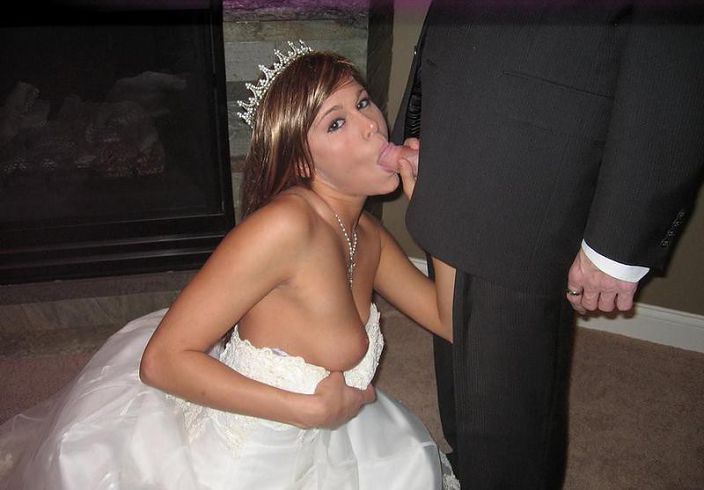 Пьяная невеста сосет у гостей на свадьбе: 1000 роликов нашлось