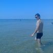 на море