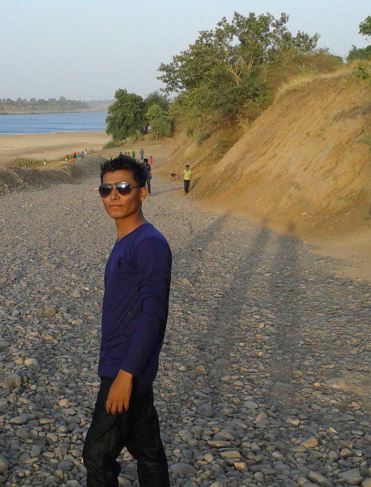 Me at narmada river