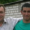 яяяяяя  слева с моим раотником из Узбекистана