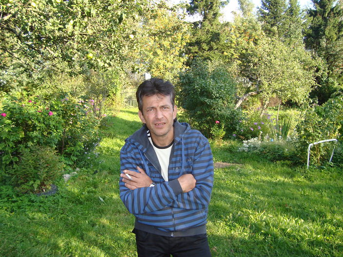 на природе....