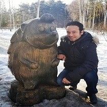 This is me in Novosibirsk