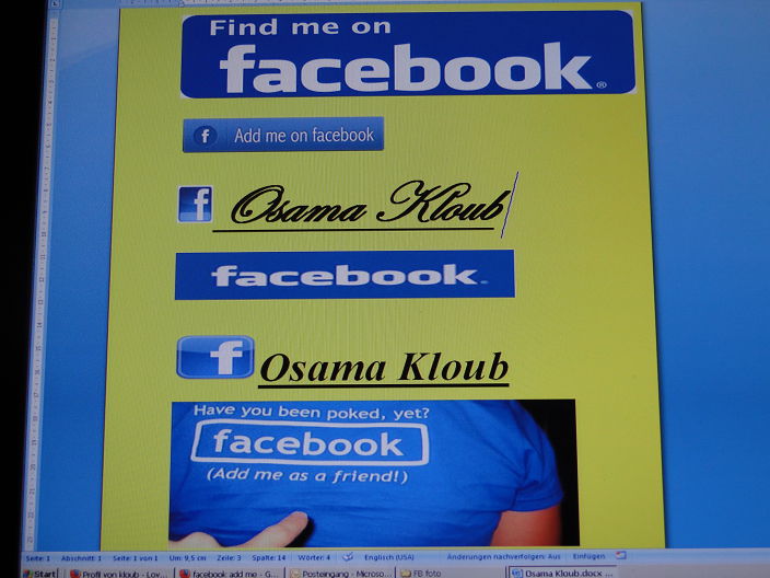 Osama Kloub inFaceBok