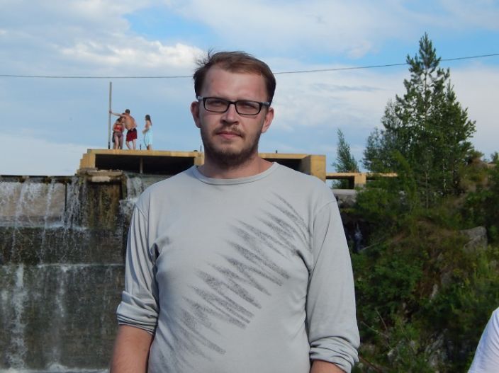 На переправе