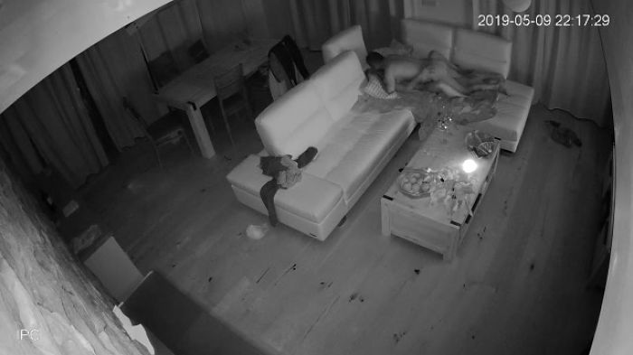 жена вернулась