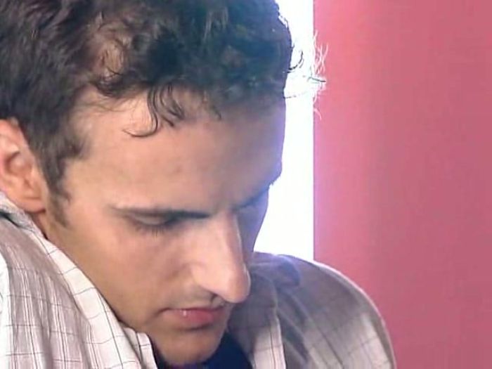 Backstage at the strip club