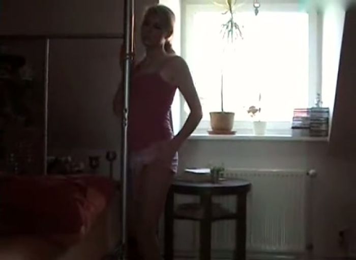 Stripping and sucking teen